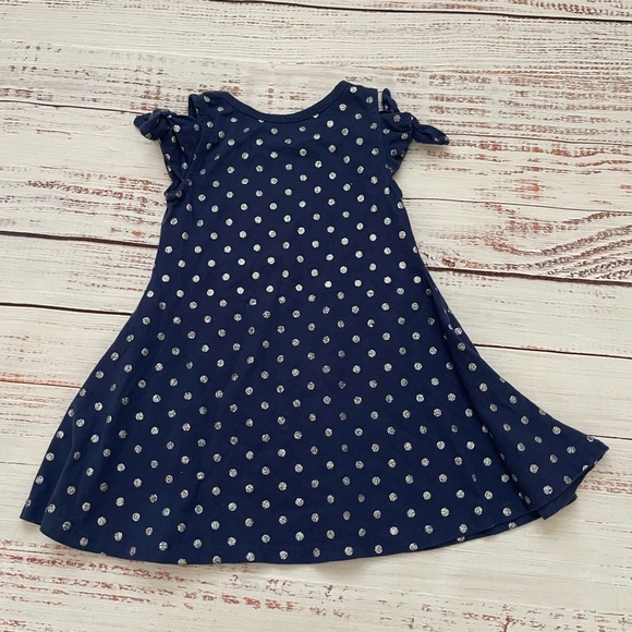 Hello Kitty Navy Blue Toddler Flare Dress 2T - Picture 3 of 3